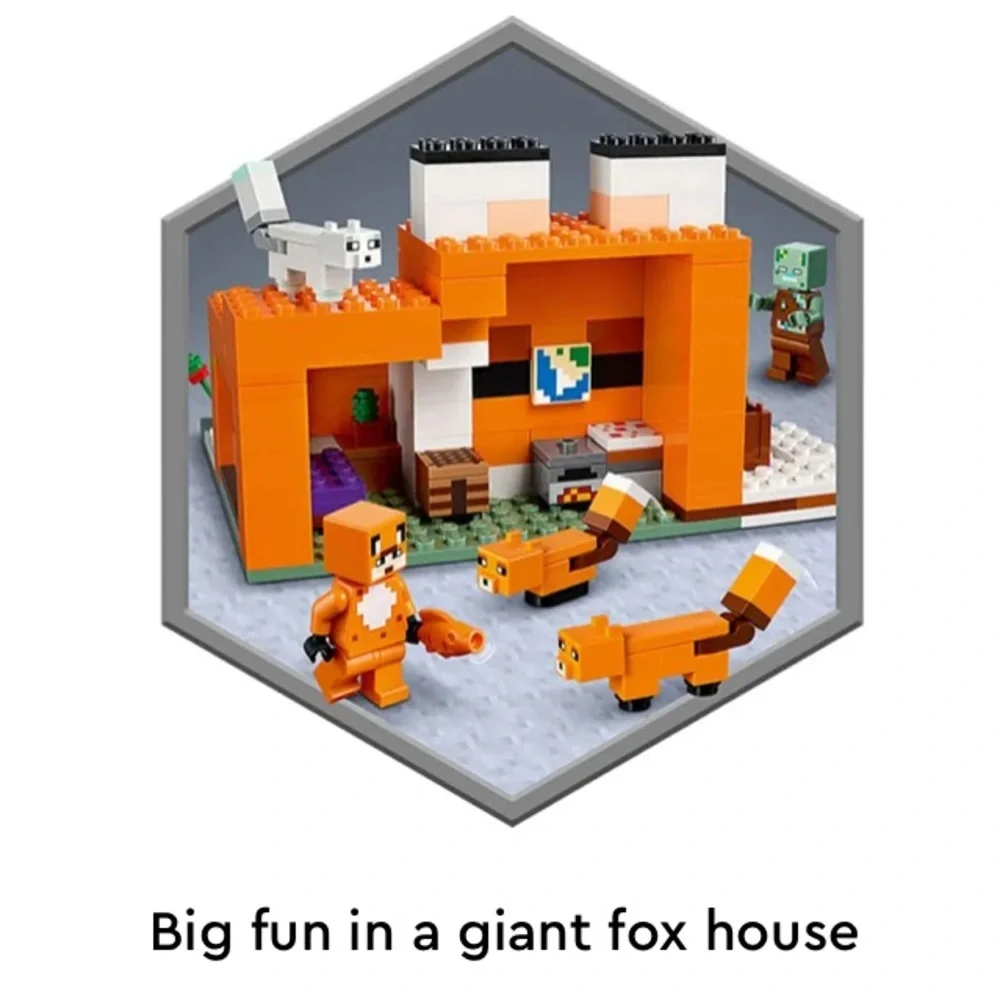 Lego Minecraft The Fox Lodge